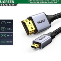 Cáp chuyển micro HDMI sang HDMI 2.0 4K 1M Ugreen 10550